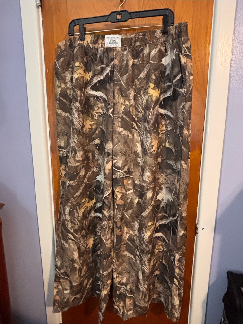 Shein Women’s Brown Leaf Camo Pants